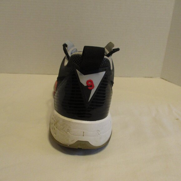 Jordan Men Size 12 Black Red Gray White Lace Up Athletic Basketball Shoes main image 11
